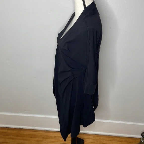 LuluLemon Namaste Black Wrap Cardigan - Picture 3 of 8